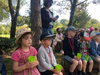 Sortie scolaire des maternelles aux jardins de Brocéliande (suite)