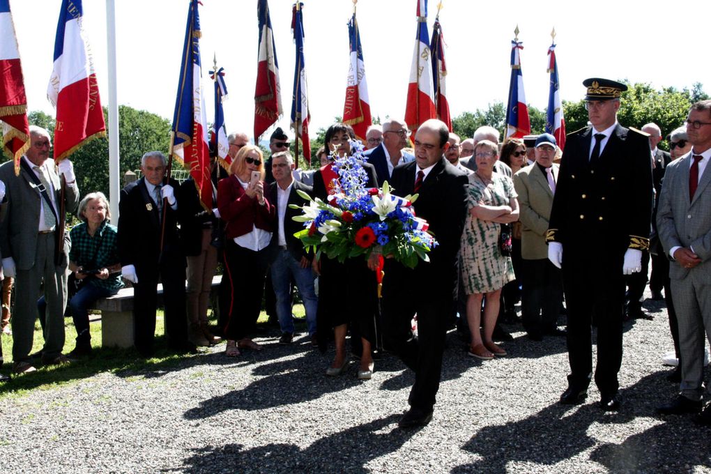 Marsoulas - commémoration du 10 juin 44