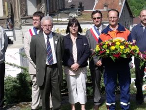 Commémoration du 8 mai à Algrange en 2011