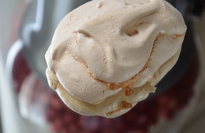 Meringues au coeur fondant de marshmallow...