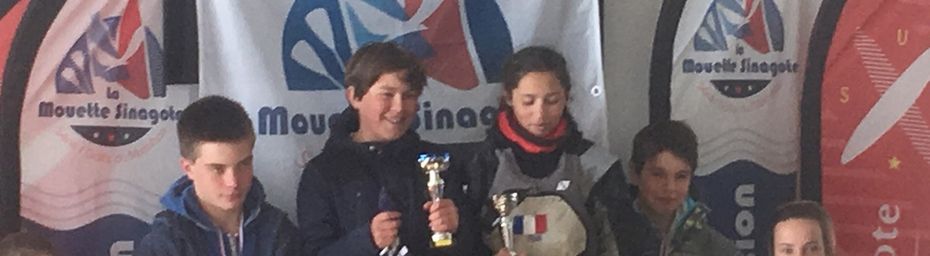 1ère régate du championnat de Bretagne minimes optimist a Séné (56)