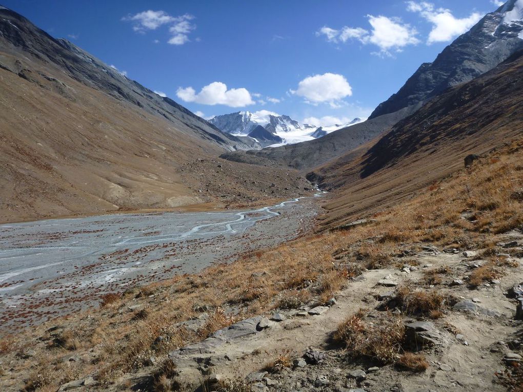 Les paysages jusqu'à Padum