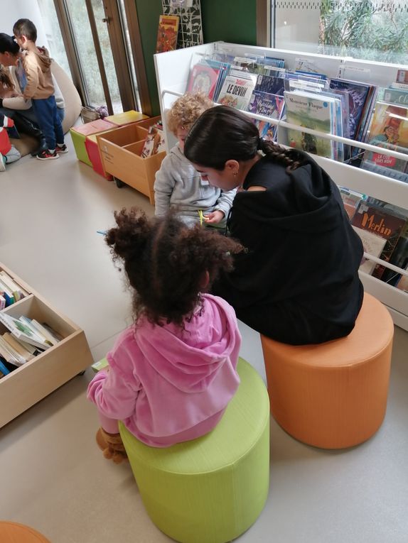 Visite de la classe de Cécile