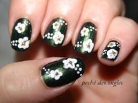 Nail art - fleur...