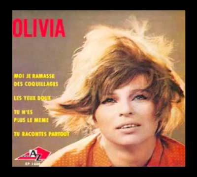 olivia, une chanteuse française qui s'illustra lors des années 1960 avec le titre "les yeux doux"