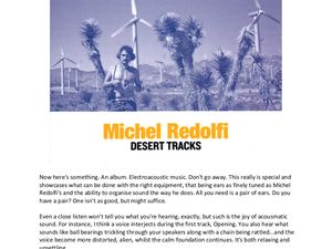 [ CD et Vinyl Albums ] Desert Tracks (1987) &amp; Too Much Sky (1984)