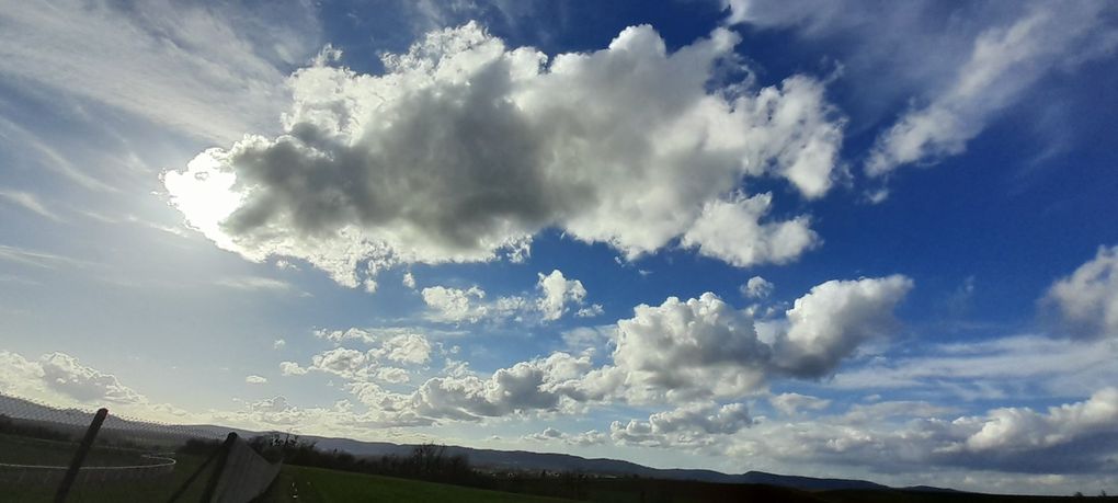 Ciels et paysages de février et mars