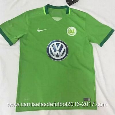 Camiseta Wolfsburg 2016 2017 equipacion