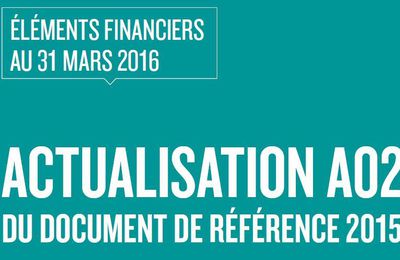 Eléments financiers au 31 mars 2016 : EARL Maihier Piment Aixois