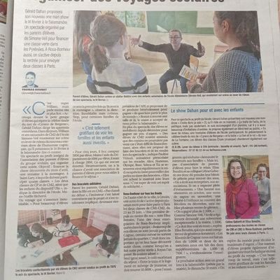 Vente de bracelets au profit du voyage scolaire pour Saint-Lary...