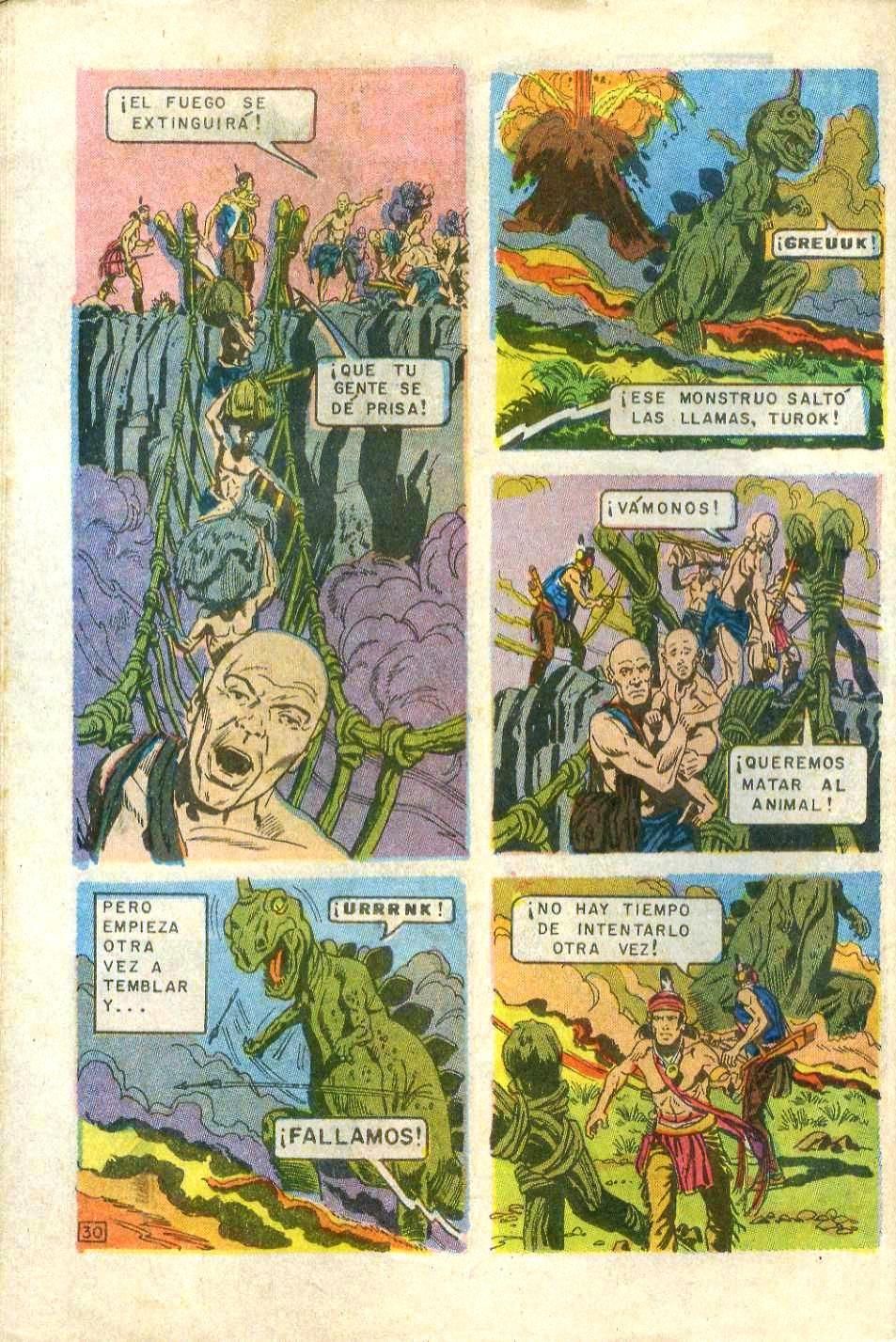 Editorial Novaro...TUROK EL GUERRERO DE PIEDRA Vol..9