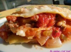 Lasagnes à la viande