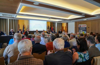 La Haute-Savoie a accueilli le 44e congrès national de la Fédération Nationale des Déportés et Internés Résistants et Patriotes - Département de la Haute-Savoie : Anita BAUDOUIN Présidente 