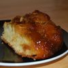 Gâteau tatin pomme - rhubarbe