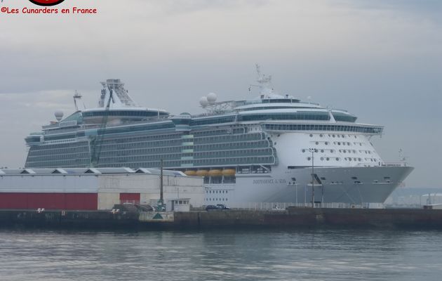 Escale de l'Independence of the Seas au Havre le 29/10/14.