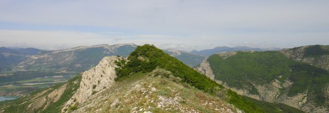 Montagne de l'Aup ou de St Genis (1214m), par le Pas de l'Arzelier et la Porte Sereine