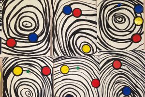 A la manière d'Alexander Calder (Graphisme : les ronds) GS