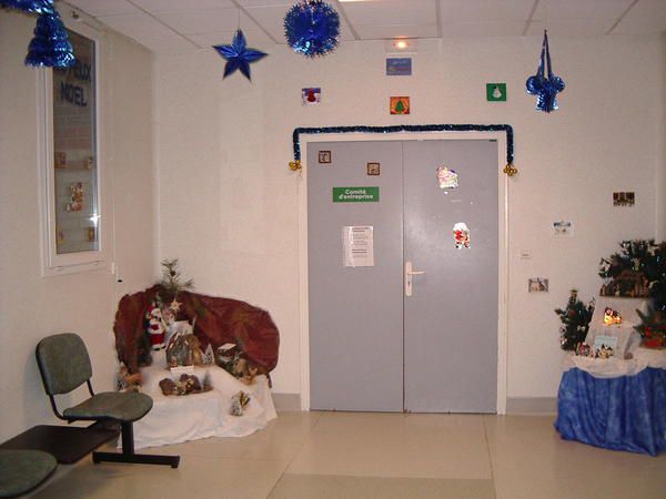 décoration d'un service hospitalier