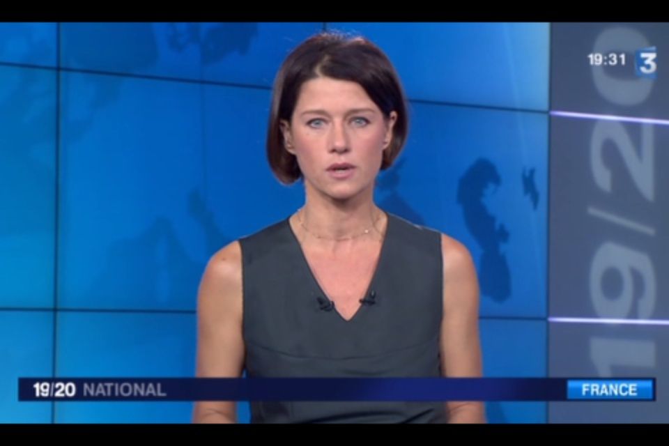 [2012 10 10] CAROLE GAESSLER - FRANCE 3 - LE 19 20 @19H30