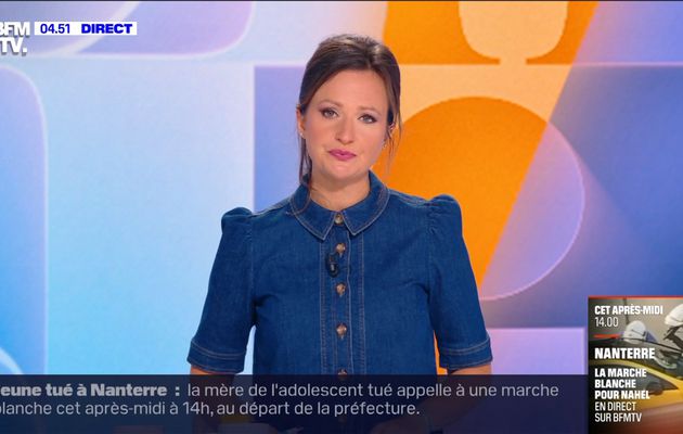 Pauline Pioche Première Edition BFM TV le 29.06.2023