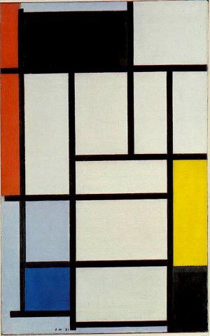Dont rayonnisme de Lorianov, suprématisme de Malevitch, composition de Mondrian et kandinsky, DER BLAUE REITER avec Franz Marc