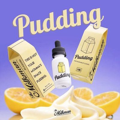 Test - Eliquide - Pudding de chez The Milkman