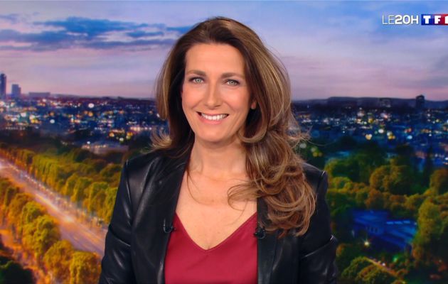 Anne-Claire Coudray Le 20H TF1 le 20.03.2021