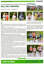 Reportage Magazine "Courir en Alsace"