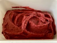 Sorbet à la cerise 