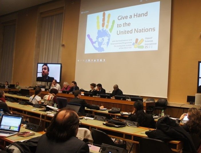 Intervention de Francis MBELLA à la Conférence annuelle internationale - OSI GENEVA FORUM, 12 - 16 Décembre 2016, PALAIS DES NATIONS UNIES - GENEVE