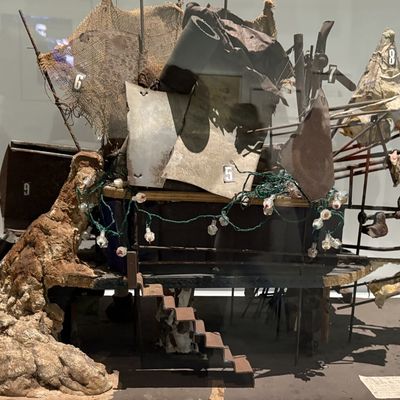AU GRAND PALAIS: NIKI DE SAINT PHALLE, JEAN TINGUELY, PONTUS HULTEN 4 OEUVRES EN COMMUN