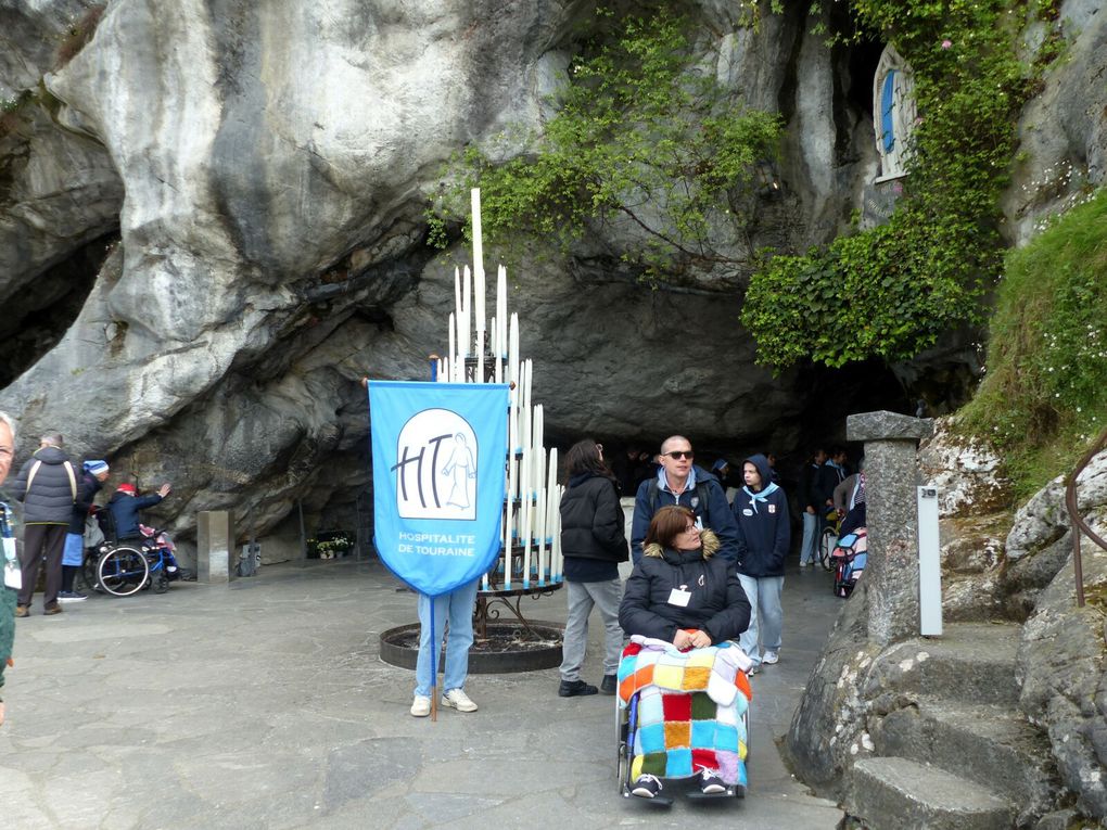 Les photos du pèlerinage à Lourdes d'avril 2024