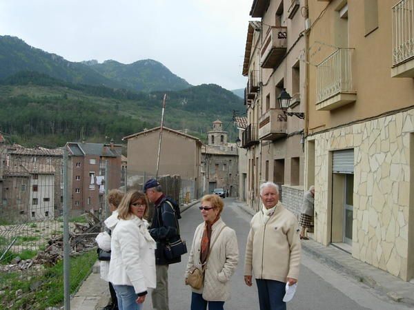 Village Catalan Espagnol dans les pyr&eacute;nn&eacute;es