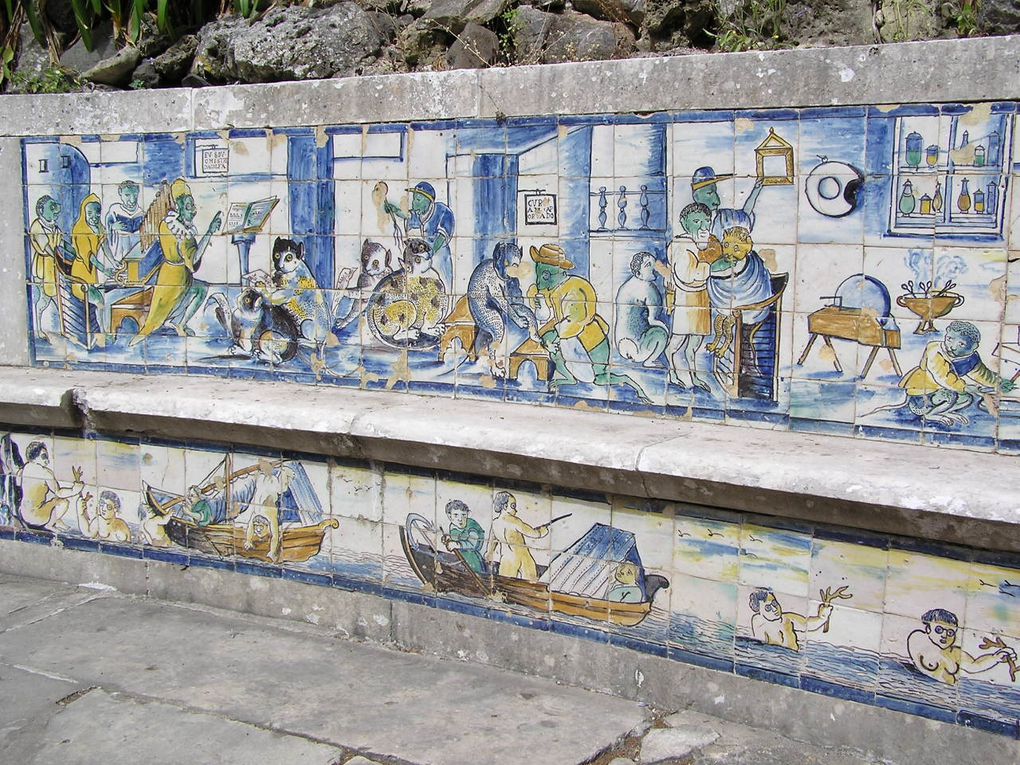 Les azulejos ont souvent été utilisés pour couvrir des murs ou des façades entières. En voici quelques exemples dont certains sont très célèbres.