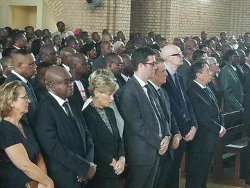 Kinshasa 12.01.2018 Messe Hommage aux Victimes de La Marche du 31.12.2017