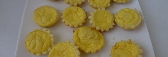 mini tartes au fromage
