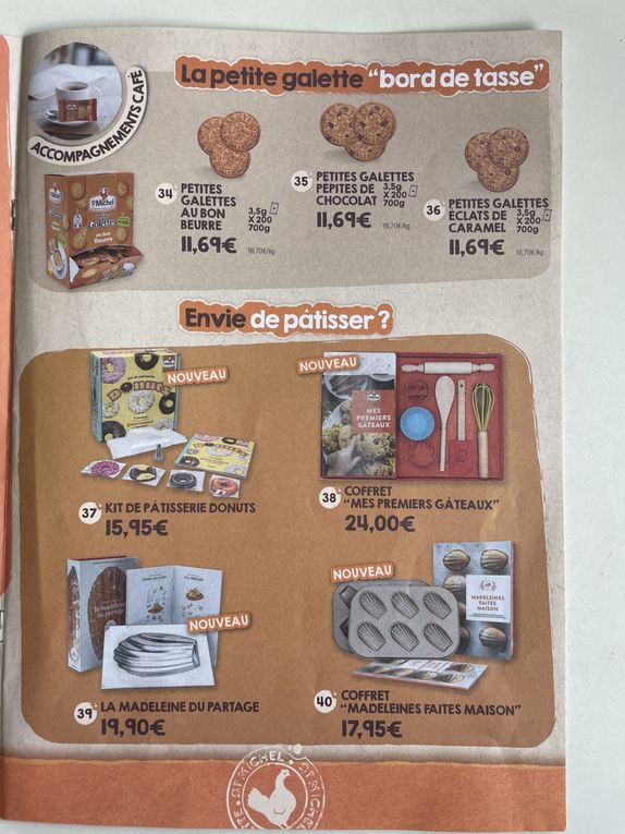 Vente biscuits St Michel 