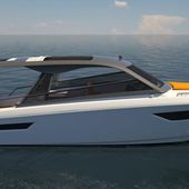 Premiers visuels du Vida 33, le premier bateau hors-bord du chantier Bavaria ! - ActuNautique.com