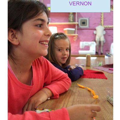 inscription atelier couture enfant 6-12 ans Vernon