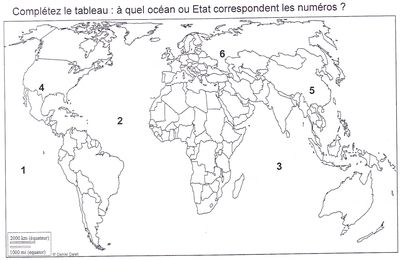 Brevet 2012: Sujet et corrigé des repères chronologiques et spatiaux