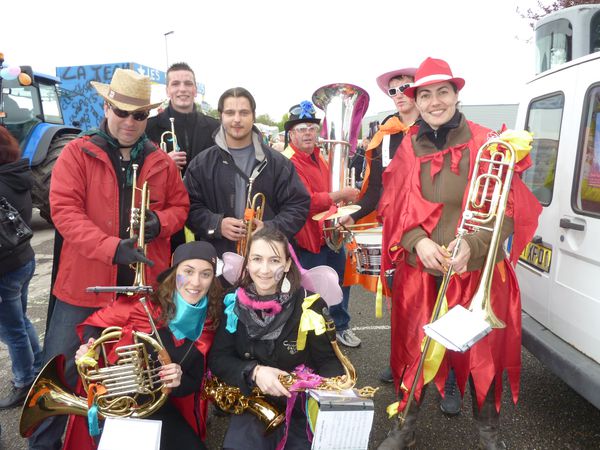 Les conscrits à St André de Corcy