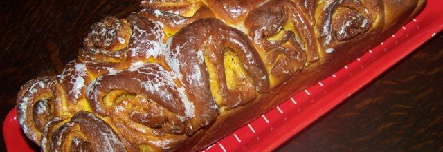 Brioche à la courge butternut.