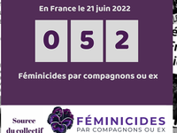 54  EME  FEMINICIDES DEPUIS LE DEBUT  DE L ANNEE 2022 