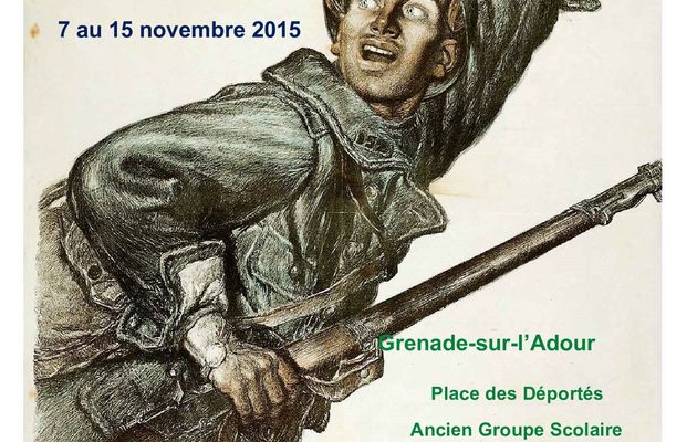 Exposition "Grande Guerre - Année 1915" à Grenade-sur-l'Adour