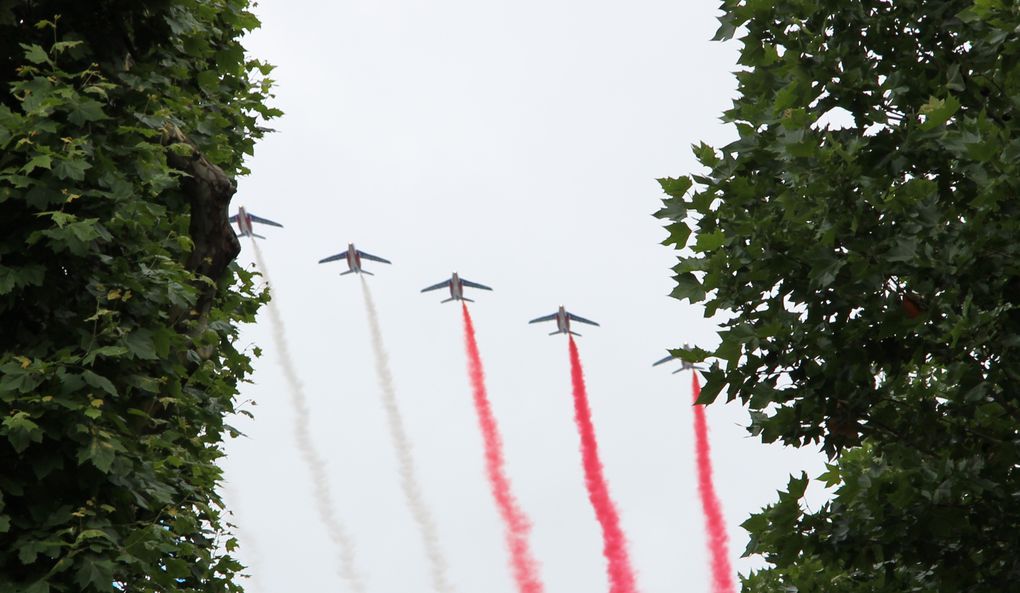 Quelques souvenirs du 14 juillet 2012