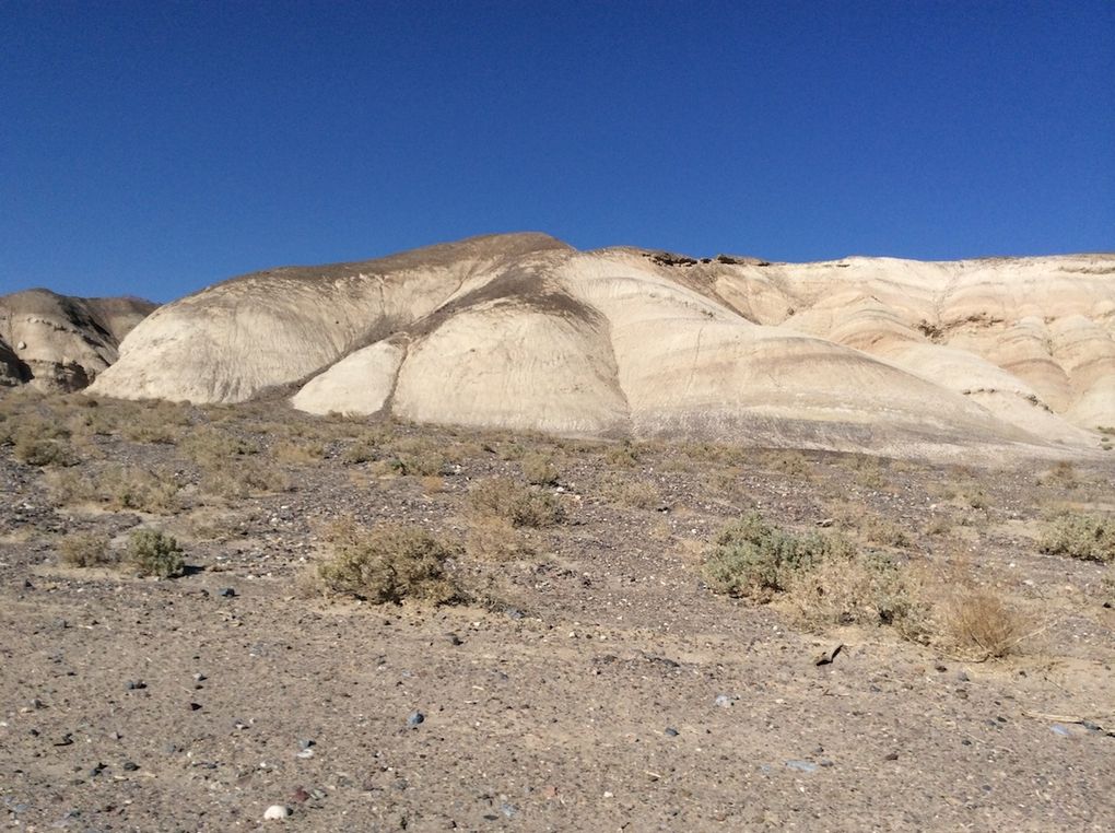 Unbehebe crater et Artist Road - La palette...
