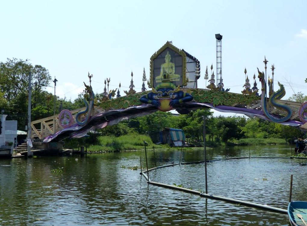 Balade sur le Khlong Samrong à Bang Phli