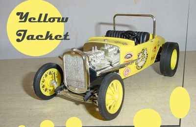 Yellow Jacket Hot rod dragster Monogram