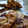 Triple Chocolate and Hazelnuts Cookies