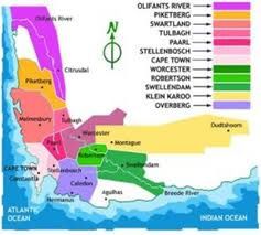 Le Vignoble en  Afrique du Sud